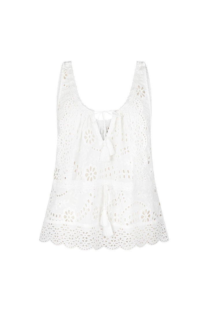 Yaya Lace Cami - Antique White - Meadow Collectivecami