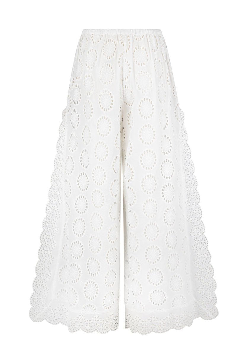Yaya Lace Pant - Antique White - Meadow CollectivePants