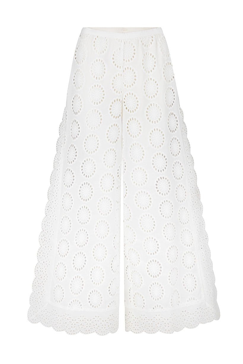 Yaya Lace Pant - Antique White - Meadow CollectivePants