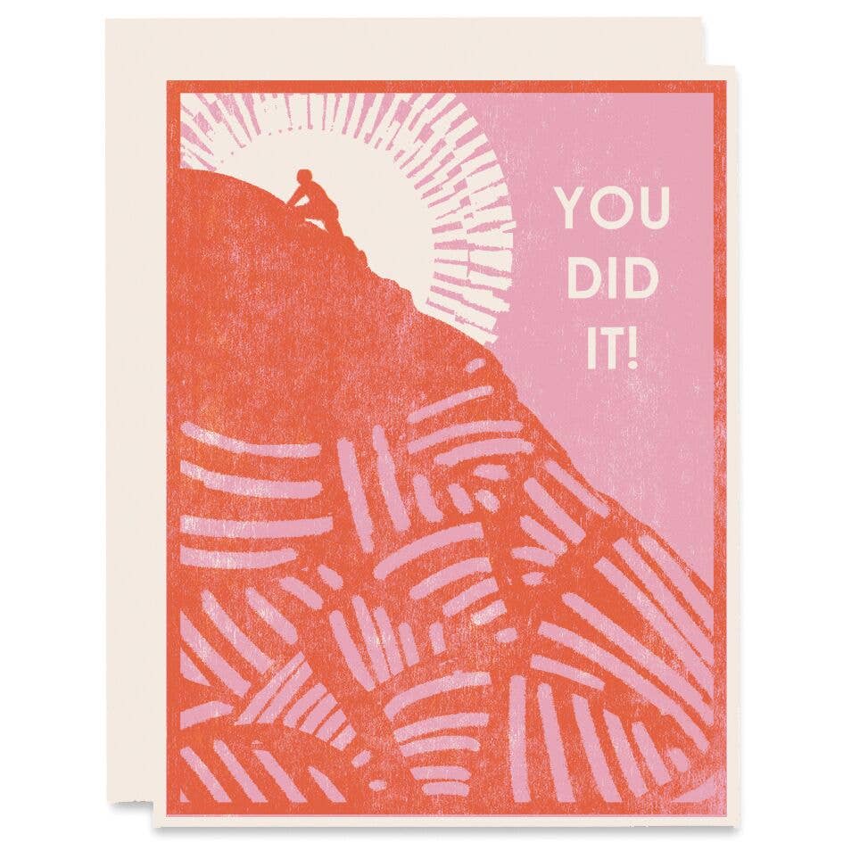 You Did It Celebration Card - Meadow Collective greeting card