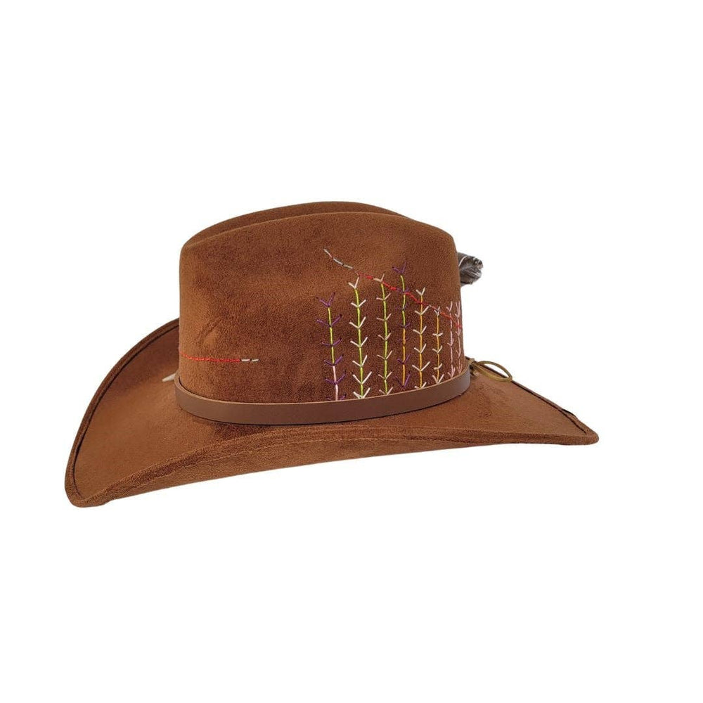 Zayden Cowboy Crown Hat - Meadow Collectivecowgirl hat