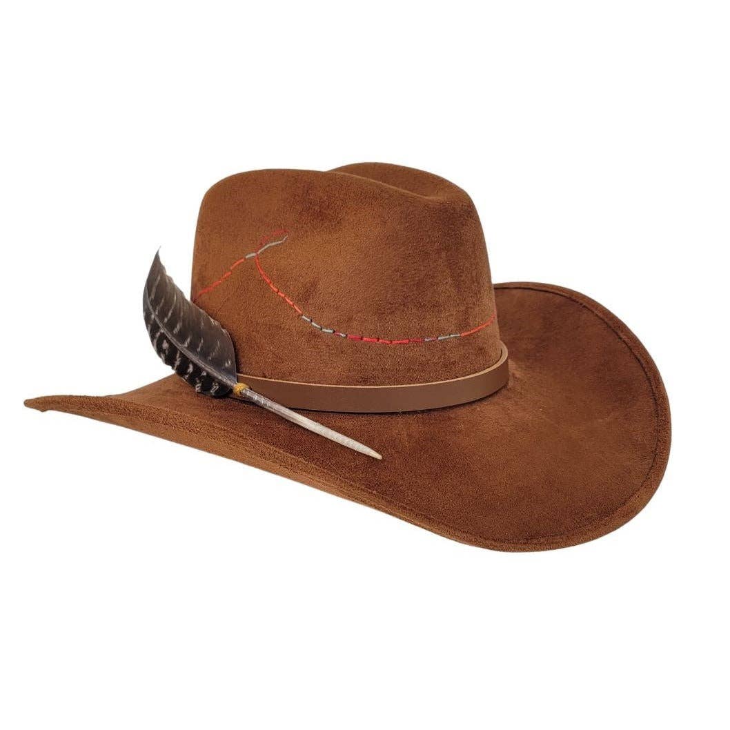 Zayden Cowboy Crown Hat - Meadow Collectivecowgirl hat