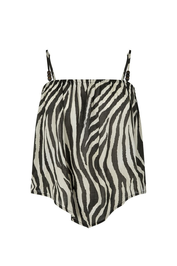 Zevra Cami Washed Charcoal - Meadow Collectivecami